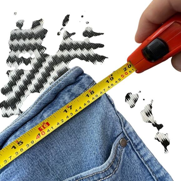 LEE x Womens Denim Midrise Bermuda Shorts Stretchy, Size 18 - Picture 4 of 8